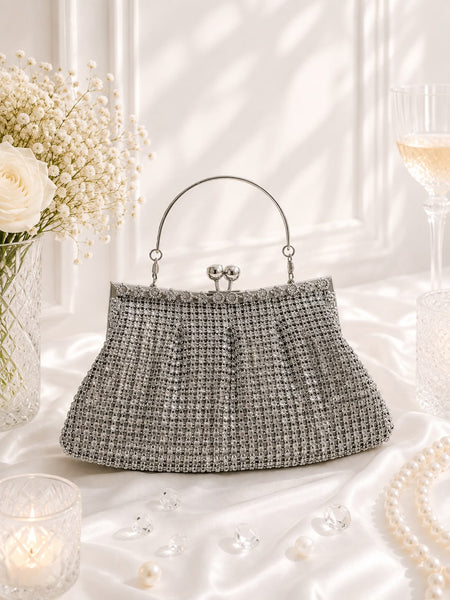 Crystal Frame Kiss-Lock Bag