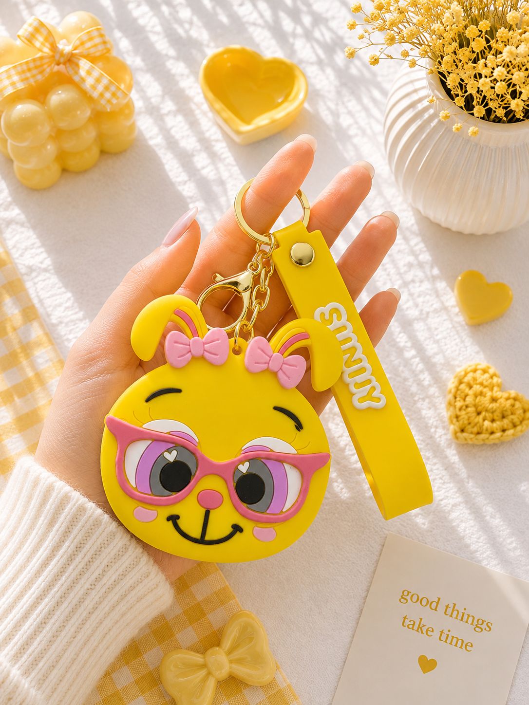 Sunny Bunny Silicone Coin Pouch