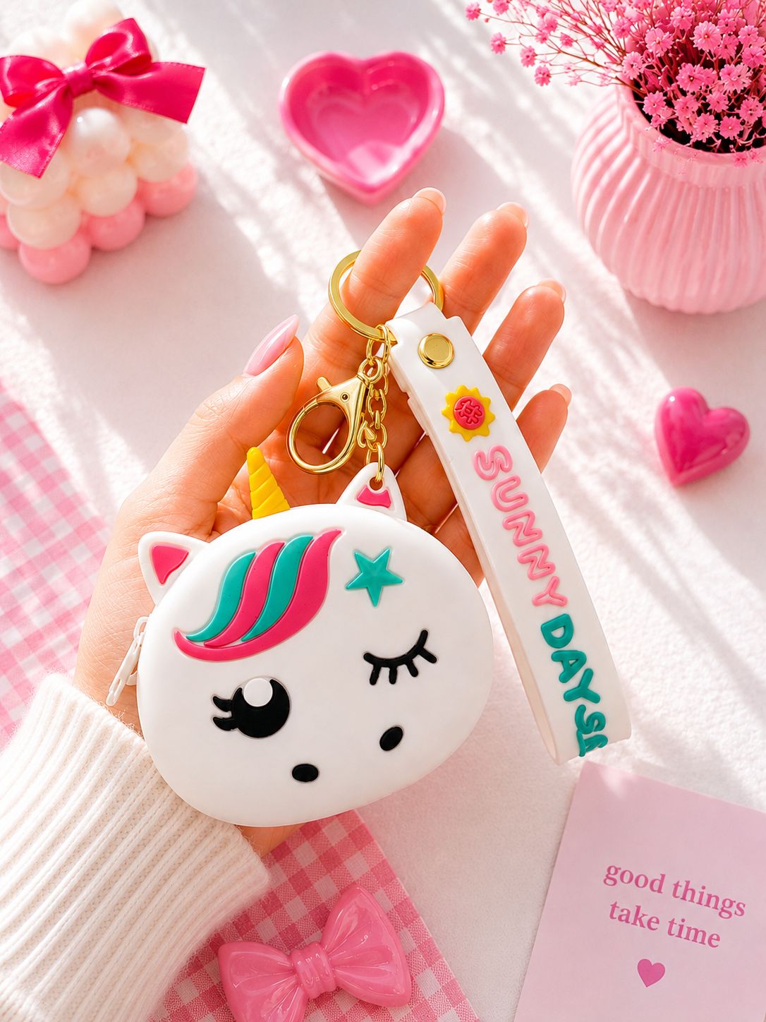 Dreamy Unicorn Silicone Coin Pouch