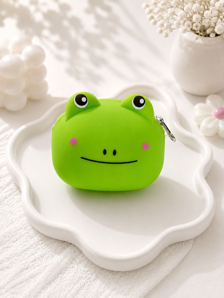 Happy Frog Silicone Coin Pouch