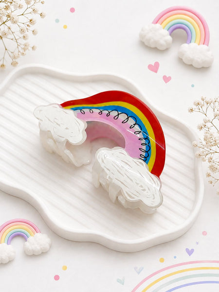 Rainbow Hair Claw
