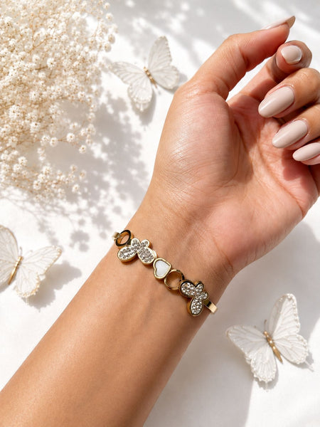 Butterfly Charm Bracelet