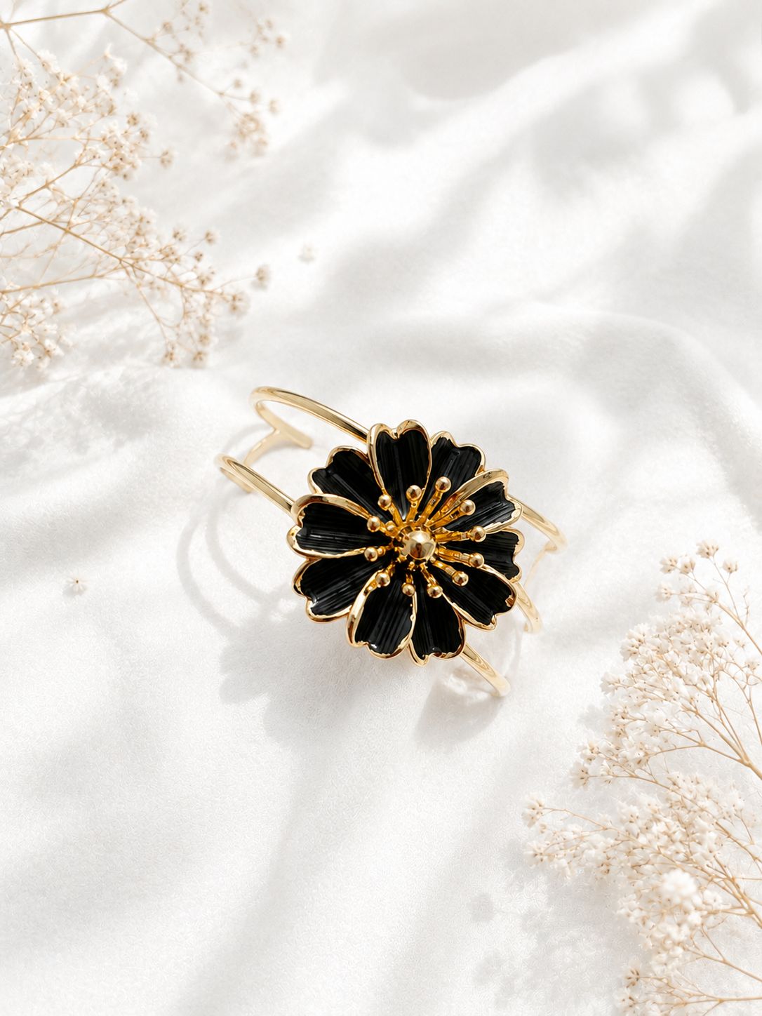 Flower Cuff Bracelet