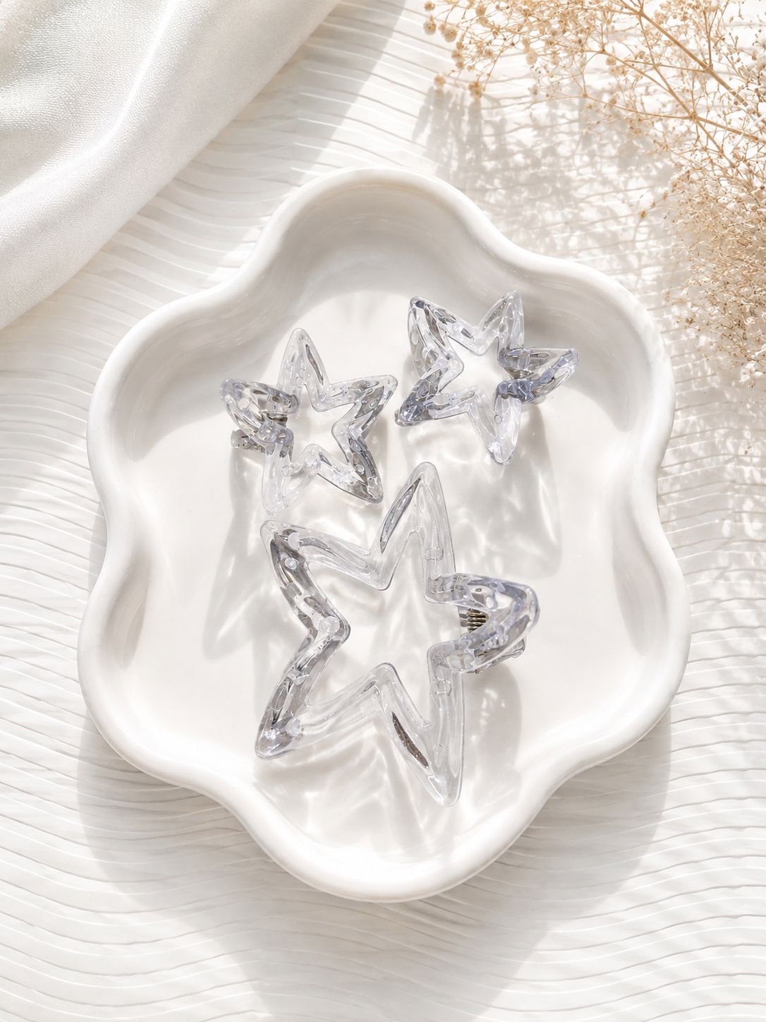 Star Claw Clip Set (Set of 3)