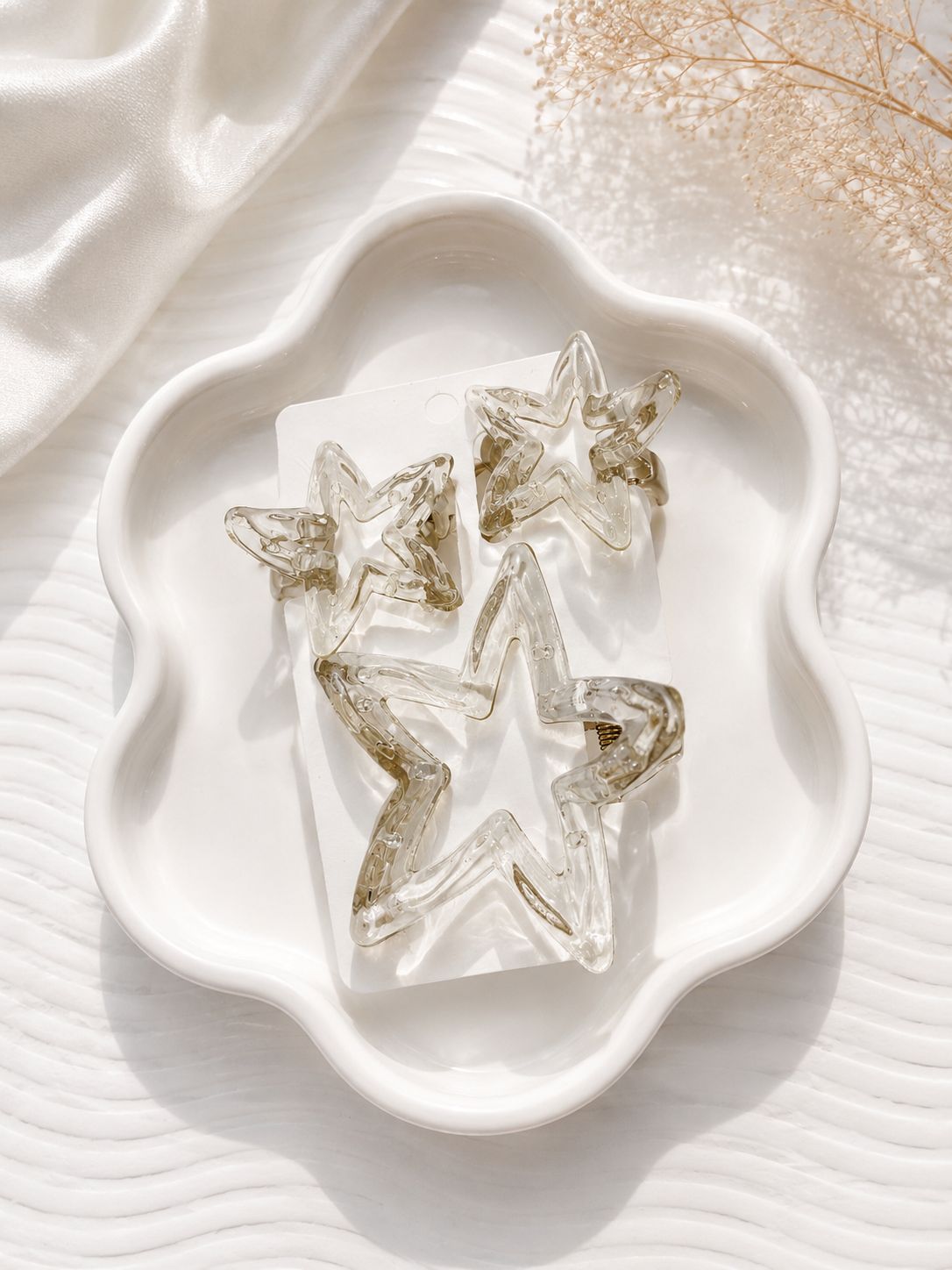 Star Claw Clip Set (Set of 3)