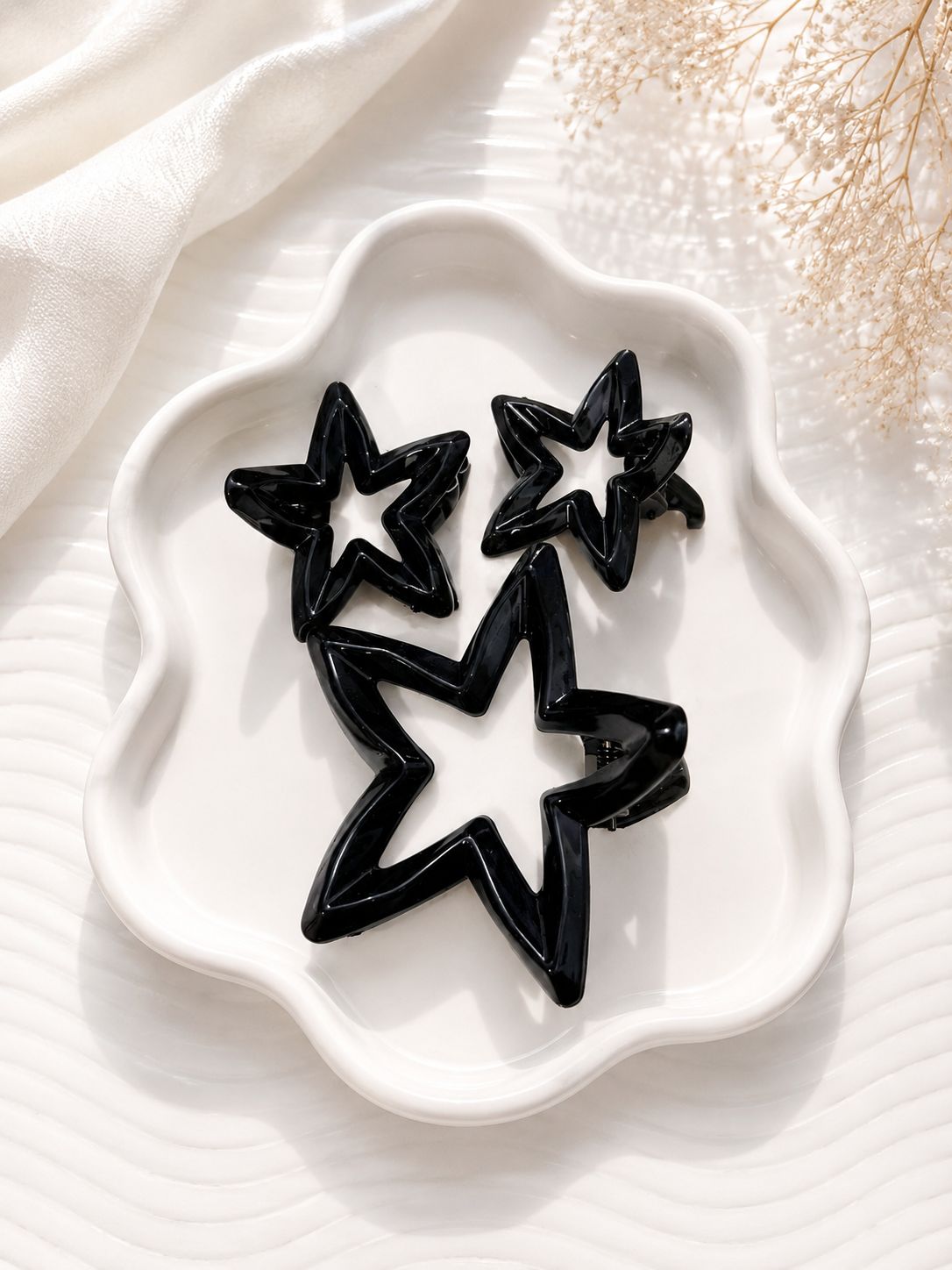 Star Claw Clip Set (Set of 3)