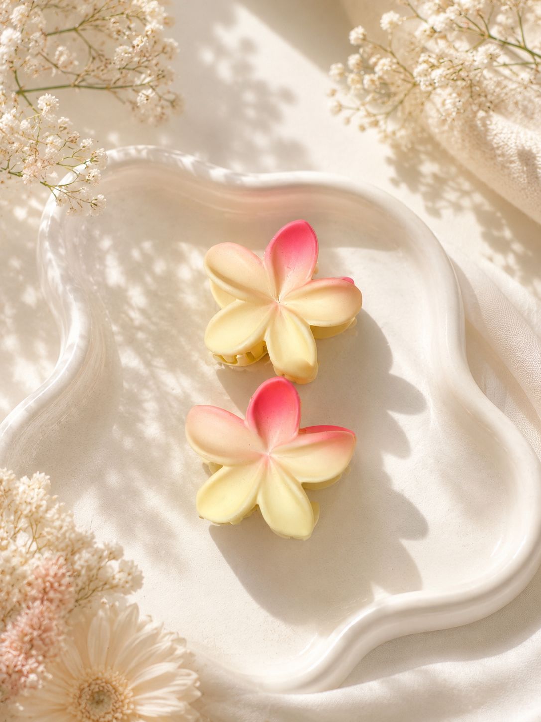 Ombré Floral Claw Clip (Set of 2 Small)