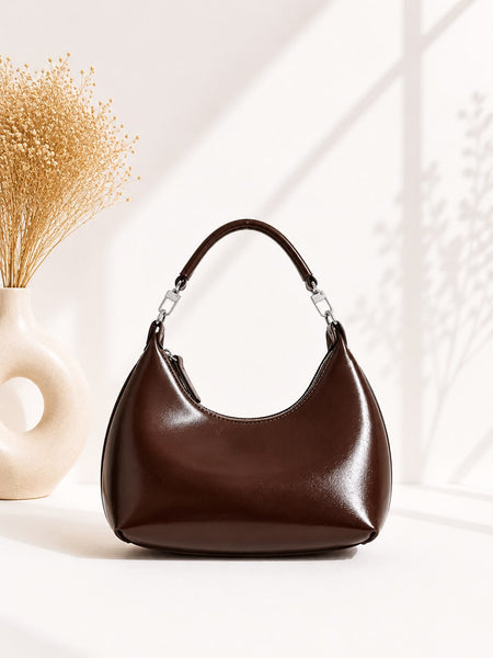 Glossy Hobo Bag